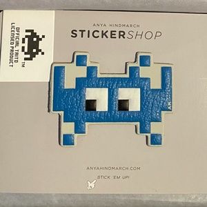 New Anya Hindmarch XL Space Invader Robot sticker